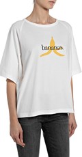MAJICA OD ŽERSEJA S PRINTOM BANANE - 1