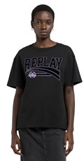 MAJICA REGULARNOG KROJA S REPLAY NATPISOM - 3