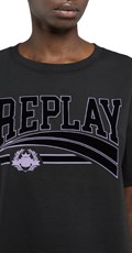 MAJICA REGULARNOG KROJA S REPLAY NATPISOM - 5