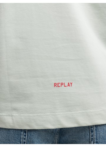 Replay MAJICA U MINT BOJI S HONOLULU PRINTOM - 6