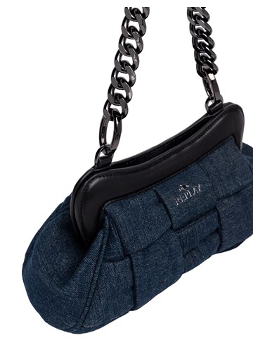 Replay MALA PLAVA DENIM TORBA ZA NOŠENJE NA RAMENU - 5