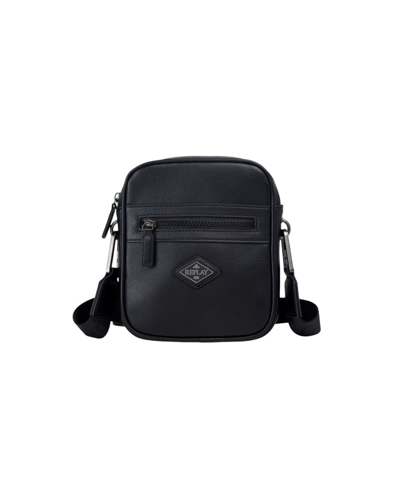 Replay MANJA CROSSBODY TORBICA S LOGOTIPOM U OBLIKU DIJAMANTA - 1