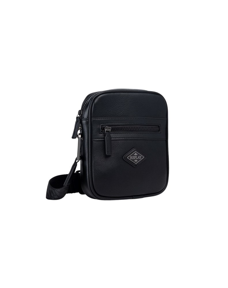 Replay MANJA CROSSBODY TORBICA S LOGOTIPOM U OBLIKU DIJAMANTA - 3