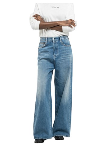 Replay MARGOTT BAGGY FIT JEANS WA535B 800883D - 2