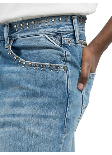 Replay MARGOTT BAGGY FIT JEANS WA535B 800883D - 7