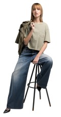 MARGOTT BAGGY-FIT JEANS WA535A 904 83S - 1