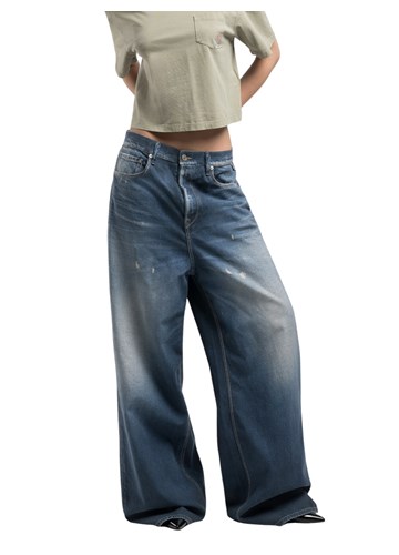 Replay MARGOTT BAGGY-FIT JEANS WA535A 904 83S - 2