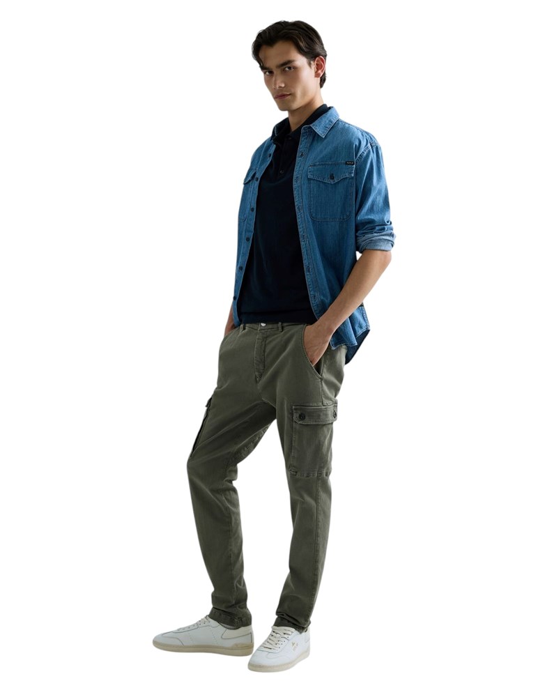 Replay MASLINASTO SIVE JAAN SLIM FIT CARGO JEANS M9649E 8366197 - 4