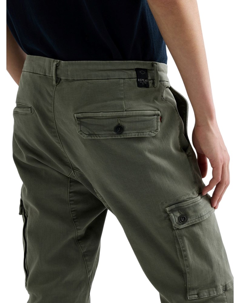 Replay MASLINASTO SIVE JAAN SLIM FIT CARGO JEANS M9649E 8366197 - 7