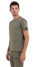 MASLINASTO ZELENA BASIC MAJICA KRATKIH RUKAVA - 2