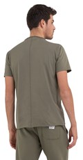 MASLINASTO ZELENA BASIC MAJICA KRATKIH RUKAVA - 4