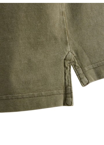 Replay MASLINASTO ZELENA POLO MAJICA OD PIQUE PAMUKA S IZVEZENIM SLOVOM R - 6