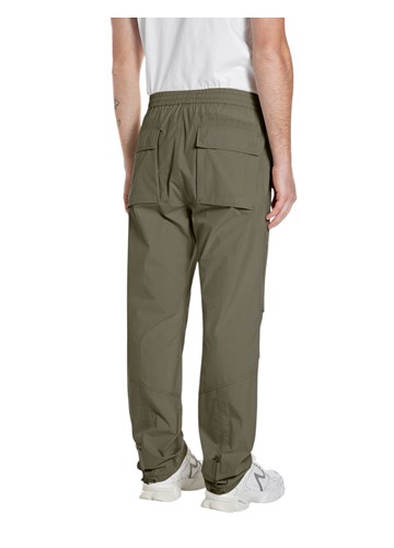 Replay MASLINASTOZELENE HLAČE OPUŠTENOG KROJA - 2