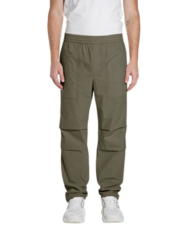 Replay maslinastozelene hlače opuštenog kroja