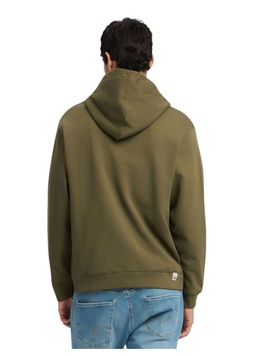 Replay MASLINASTOZELENI SWEATSHIRT S KAPULJAČOM I ZATVARAČEM - 3