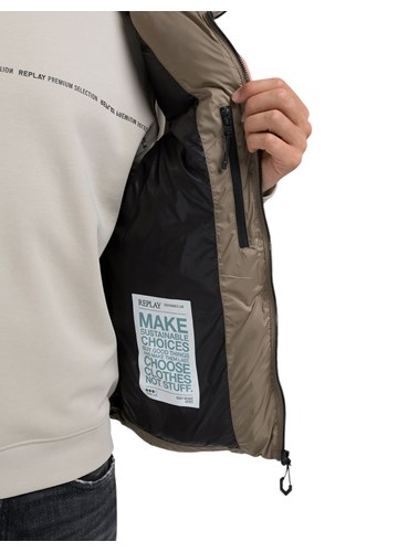 Replay MAT BEŽ PROŠIVENI PRSLUK S KAPULJAČOM - 7