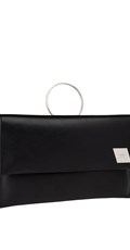 MAXI CLUTCH TORBICA S METALIZIRANOM RUČKOM  - 2