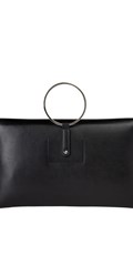 MAXI CLUTCH TORBICA S METALIZIRANOM RUČKOM  - 3