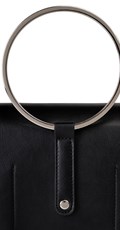 MAXI CLUTCH TORBICA S METALIZIRANOM RUČKOM  - 6