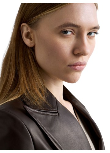 Replay MEKANA KOŽNA JAKNA REGULARNOG KROJA - 5