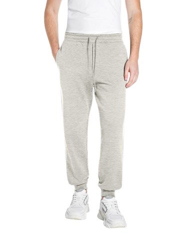 Replay melanž sivi donji dio trenirke s elastičnom pasicom