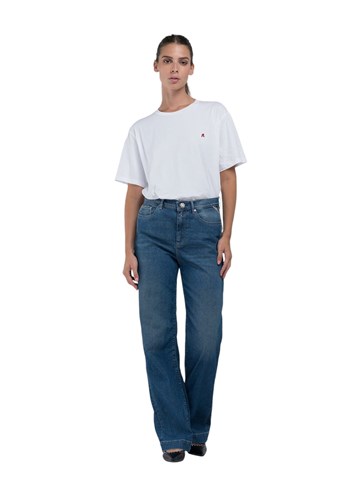 Replay MELJA RELAXED STRAIGHT FIT JEANS WA521 519 771 - 1