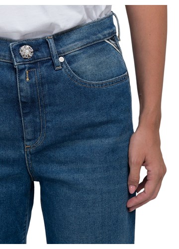 Replay MELJA RELAXED STRAIGHT FIT JEANS WA521 519 771 - 4