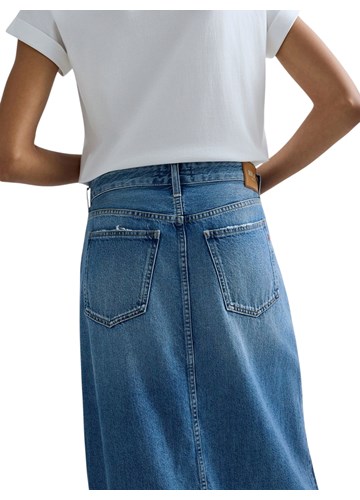 Replay MIDI SUKNJA OD JEANSA S DUPLIM KOPČANJEM - 5