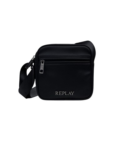 Replay mini uška torbica od teksturiranog materijala