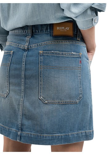 Replay MINI SUKNJA OD TRETIRANOG TRAPERA - 5 Replay MINI SUKNJA OD TRETIRANOG TRAPERA - 5