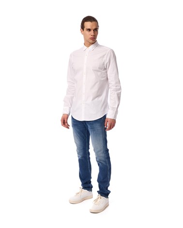 Replay muška slim fit košulja u bijeloj boji