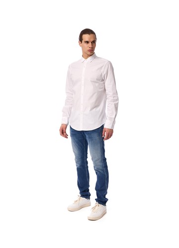 Replay MUŠKA SLIM FIT KOŠULJA U BIJELOJ BOJI  - 1