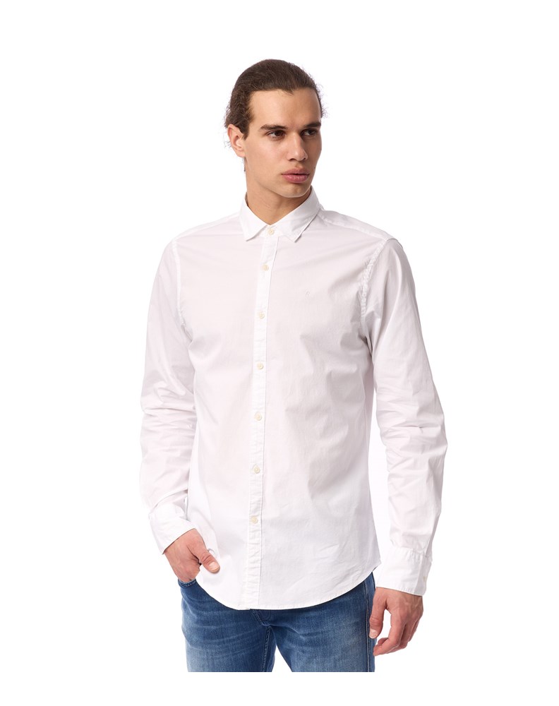 Replay MUŠKA SLIM FIT KOŠULJA U BIJELOJ BOJI  - 3