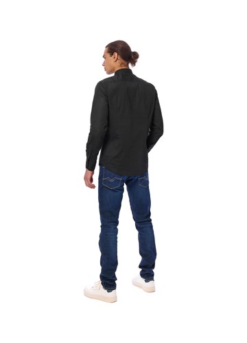 Replay MUŠKA SLIM FIT KOŠULJA U CRNOJ BOJI - 4
