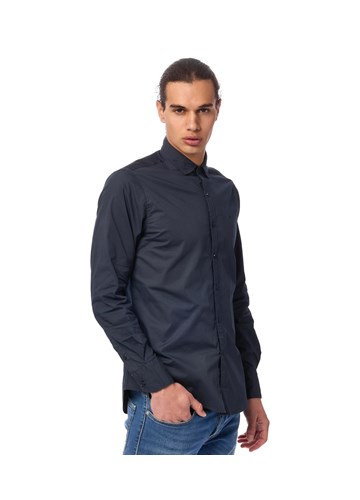 Replay MUŠKA SLIM FIT KOŠULJA U TAMNO PLAVOJ BOJI - 3