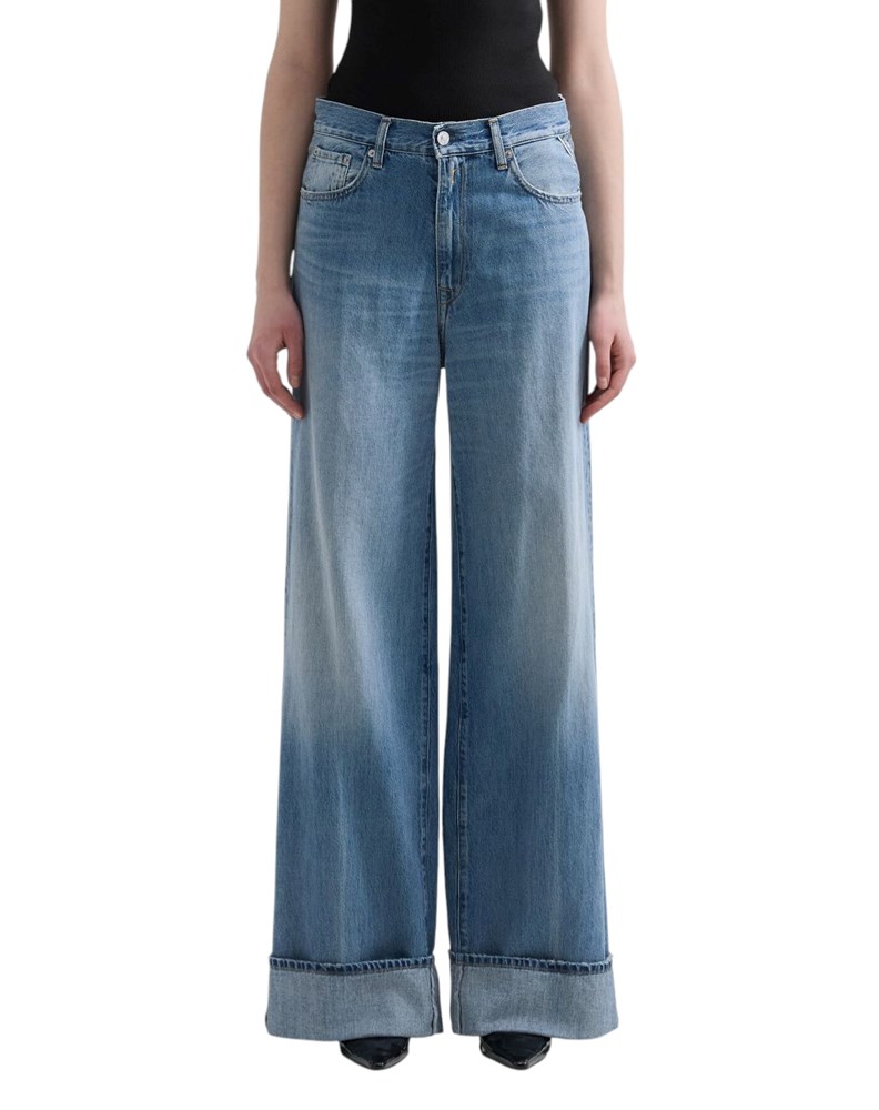 Replay NALAJA WIDE-LEG JEANS WA541  800 161 - 2