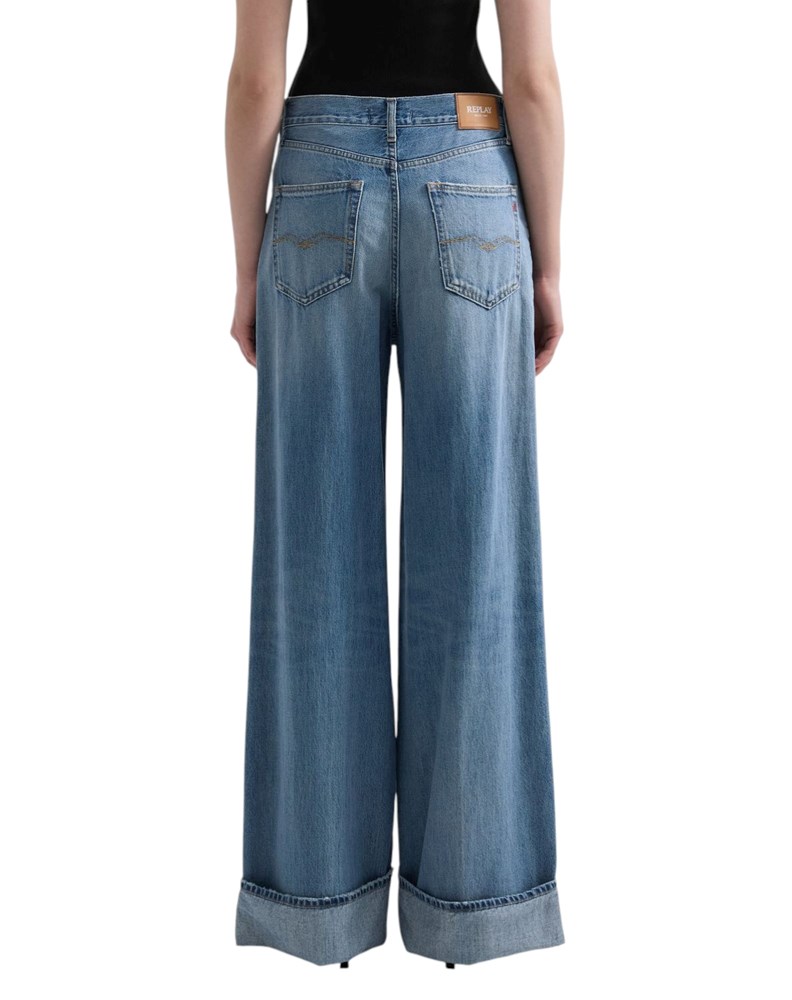 Replay NALAJA WIDE-LEG JEANS WA541  800 161 - 3