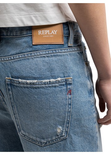 Replay NARJA RELAXED FIT KRATKE HLAČE WA537  872 87R - 6