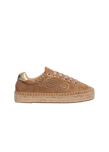 Replay NASH BRAND SMEĐE ESPADRILE OD BRUŠENE KOŽE - 1