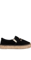 NASH MARK CRNE ESPADRILE OD BRUŠENE KOŽE - 1