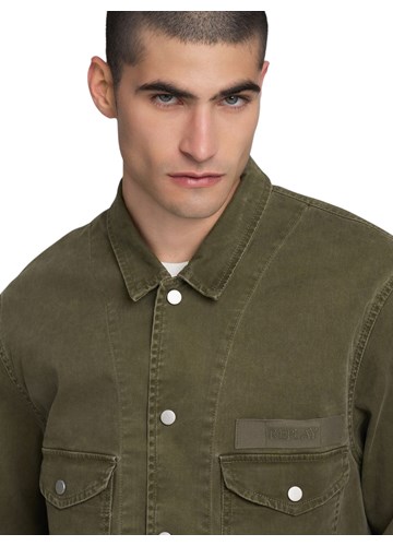 Replay NATKOŠULJA OD RASTEZLJIVOG PAMUČNOG KEPERA - 5