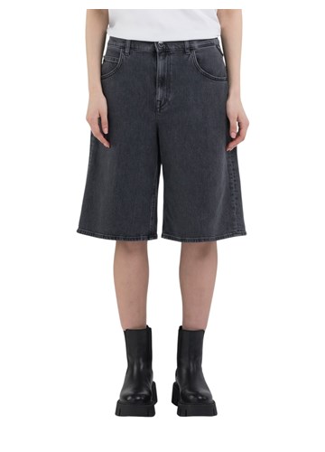 Replay  NETTIE DENIM TAPERED FIT KRATKE HLAČE WA528 739 791 - 3