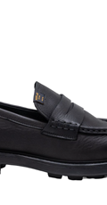 NORRIS MOCK MUŠKE CRNE MOKASINE  - 1