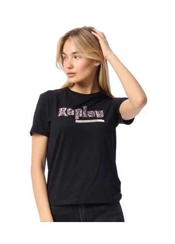 Replay NOTHING IS ORDINARY CRNA MAJICA KRATKIH RUKAVA - 3
