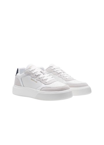 Replay NOTTING AGENCY BIJELE KOŽNE TENISICE - 2