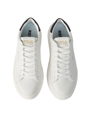 Replay NOTTING FUTURE BIJELE KOŽNE TENISICE - 4