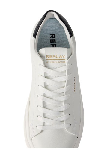 Replay NOTTING FUTURE BIJELE KOŽNE TENISICE - 5