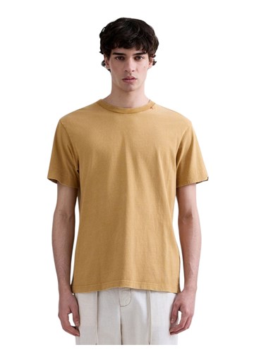 Replay OKER MAJICA OD ŽERSEJA S IZVEZENIM R NA OVRATNIKU - 2