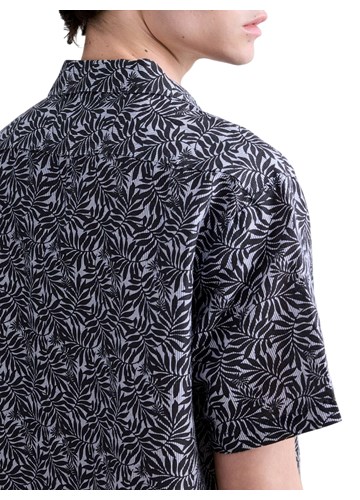 Replay OPUŠTENA KOŠULJA S PRINTOM LIŠĆA - 7