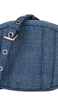 OVALNA DENIM TORBICA S METALNIM LOGOM - 3